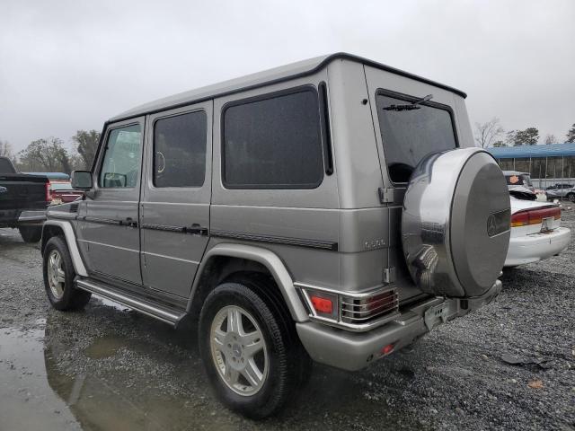 MERCEDES-BENZ G 500 2004 silver 4dr spor gas WDCYR49E74X142822 photo #3