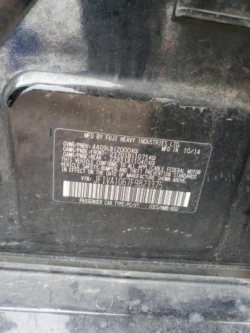2015 SUBARU WRX LIMITE - JF1VA1G67F9823375