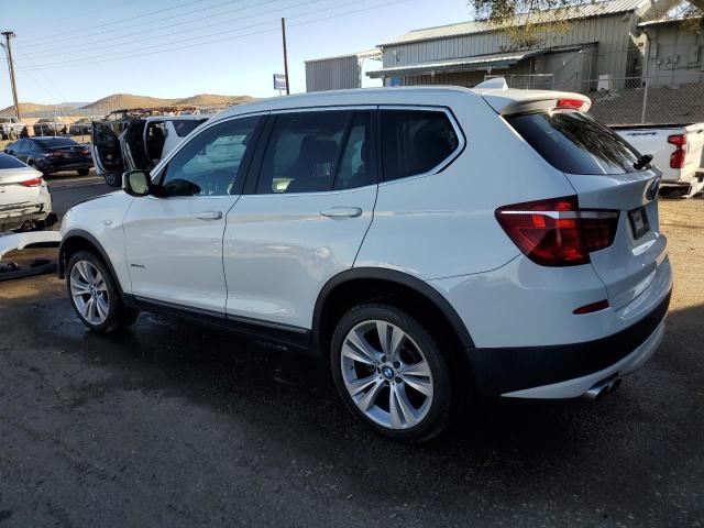 BMW X3 XDRIVE3 2012 white  gas 5UXWX7C53CL735837 photo #3