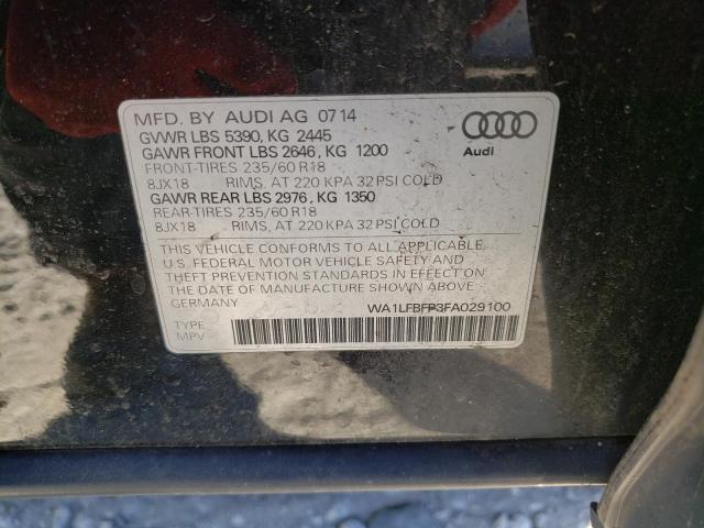 VIN WA1LFBFP3FA029100 2015 AUDI Q5 no.14