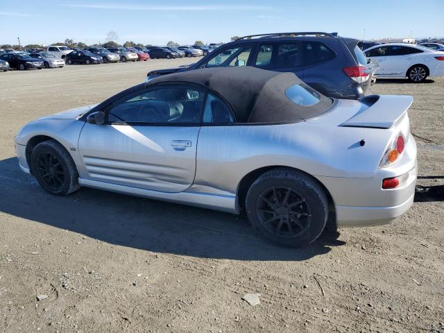 MITSUBISHI ECLIPSE SP 2001 silver  gas 4A3AE55H01E003998 photo #3