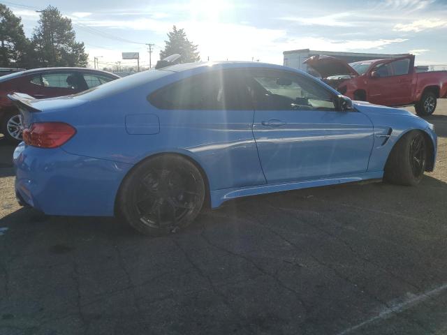 BMW M4 2016 blue coupe gas WBS3R9C51GK335872 photo #4