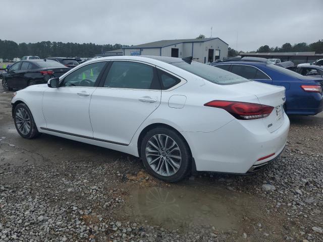 HYUNDAI GENESIS 3. 2015 white sedan 4d gas KMHGN4JE2FU090217 photo #3