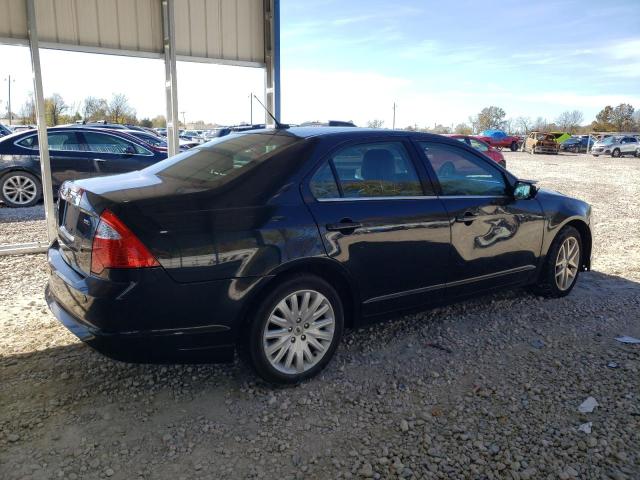 FORD FUSION SEL 2012 black  gas 3FAHP0JA2CR370642 photo #4