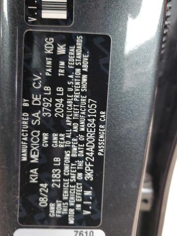 2024 KIA FORTE LX 3KPF24AD0RE841057