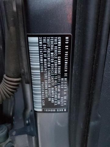 2017 VOLKSWAGEN BEETLE S/S - 3VW517AT8HM813905