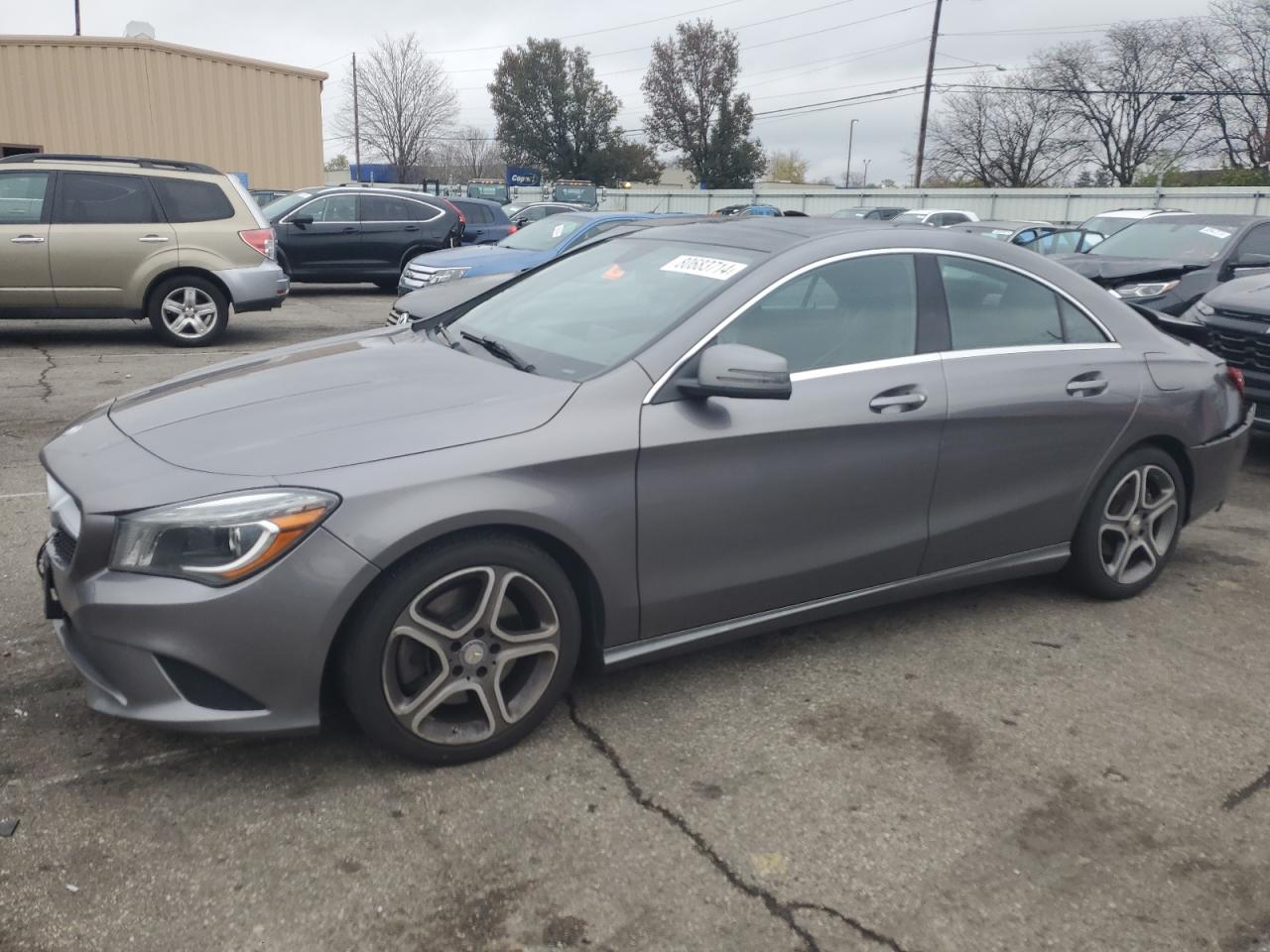 Lot #3029466699 2014 MERCEDES-BENZ CLA 250 4M