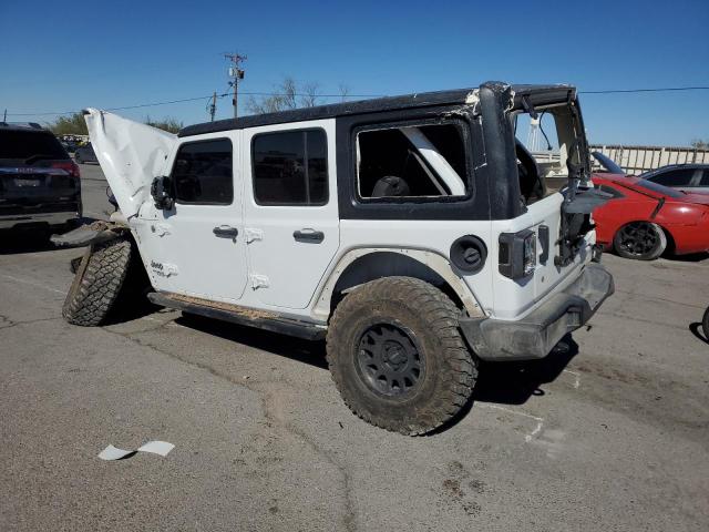 JEEP WRANGLER U 2018 white  gas 1C4HJXDGXJW145898 photo #3