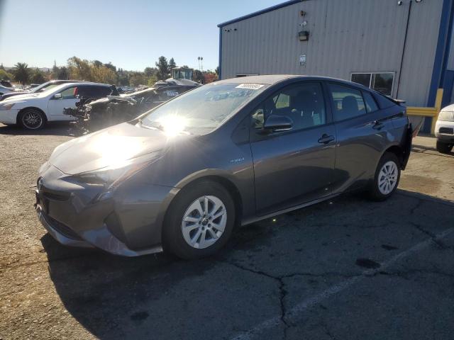 TOYOTA PRIUS 2016 gray  hybrid engine JTDKBRFU8G3020023 photo #1