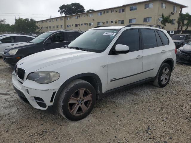 BMW X5 XDRIVE3 2013 white  gas 5UXZV4C5XD0B12139 photo #1