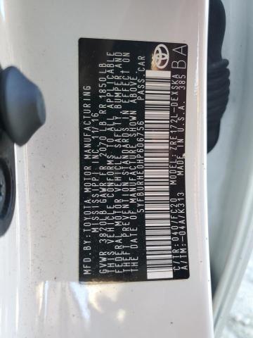 2017 TOYOTA COROLLA L - 5YFBURHE0HP606756