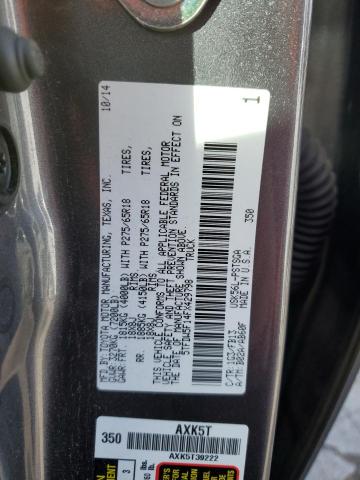 2015 TOYOTA TUNDRA CRE - 5TFDW5F14FX429798