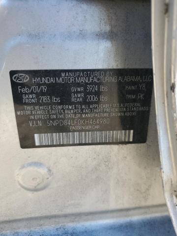 2019 HYUNDAI ELANTRA SE - 5NPD84LF0KH464980