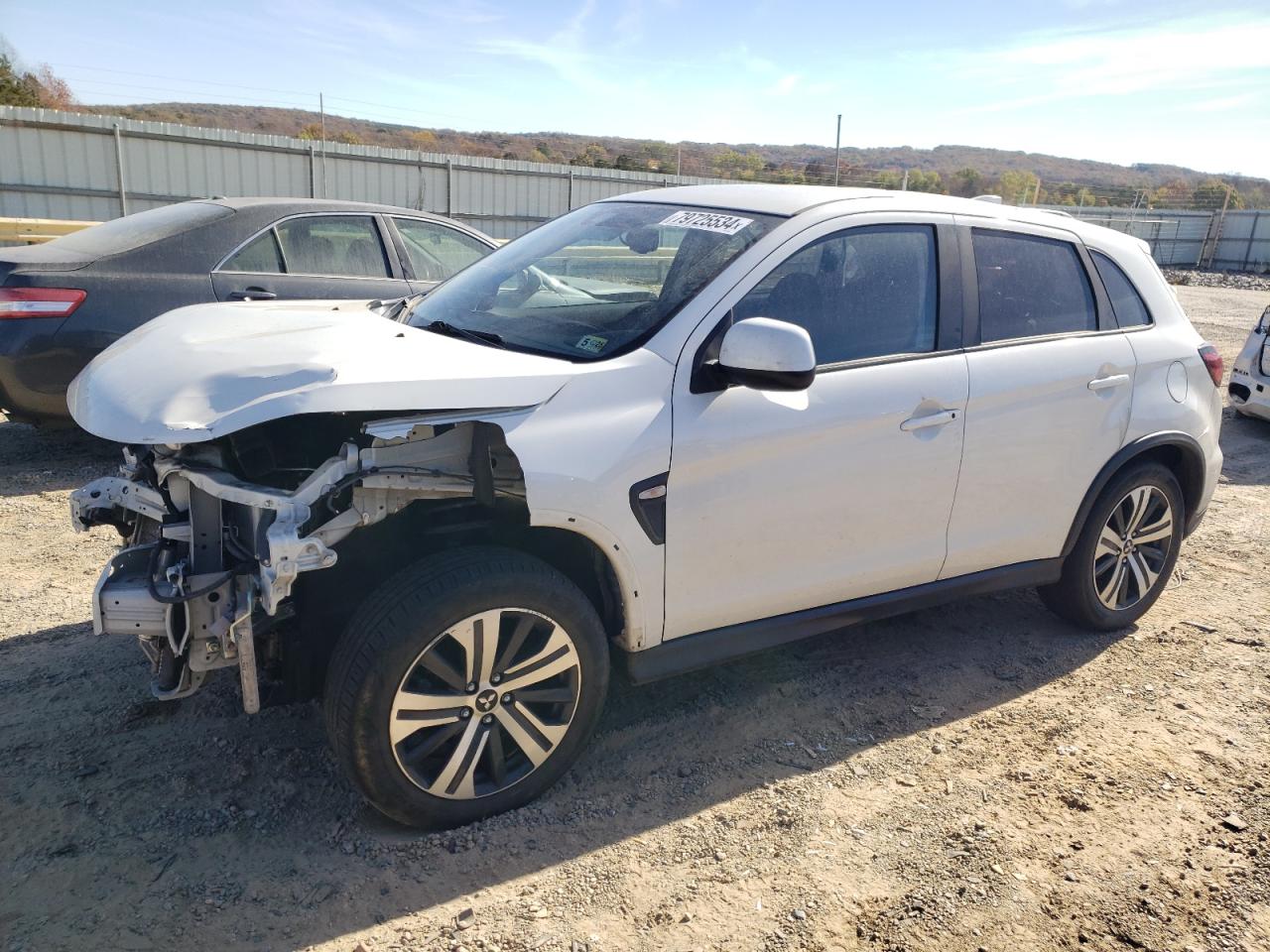 Lot #3027066821 2021 MITSUBISHI OUTLANDER