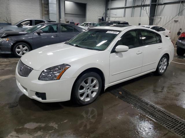 NISSAN MAXIMA SE 2007 white  gas 1N4BA41E87C835172 photo #1