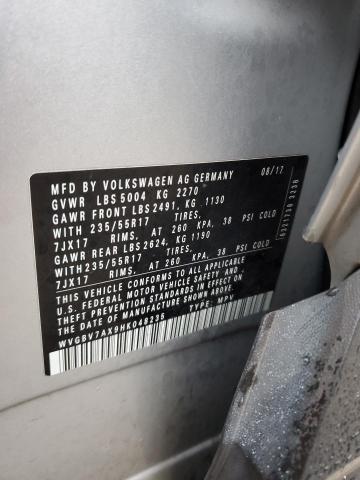 2017 VOLKSWAGEN TIGUAN S - WVGBV7AX9HK048235