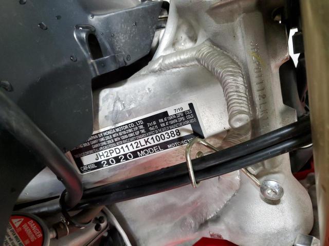 2020 HONDA CRF450 L JH2PD1112LK100388