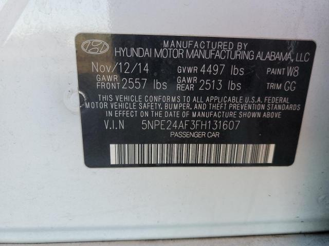 VIN 5NPE24AF3FH131607 2015 Hyundai Sonata, SE no.12