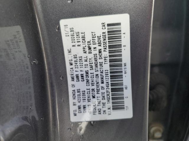 2016 HONDA ACCORD LX - 1HGCR2F34GA123953