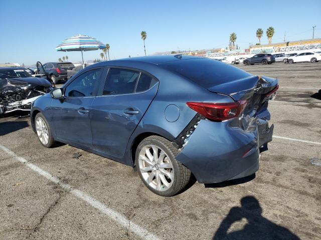 MAZDA 3 GRAND TO 2015 blue  gas JM1BM1W37F1219352 photo #3