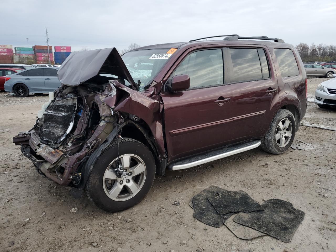 Lot #3049496702 2011 HONDA PILOT EX