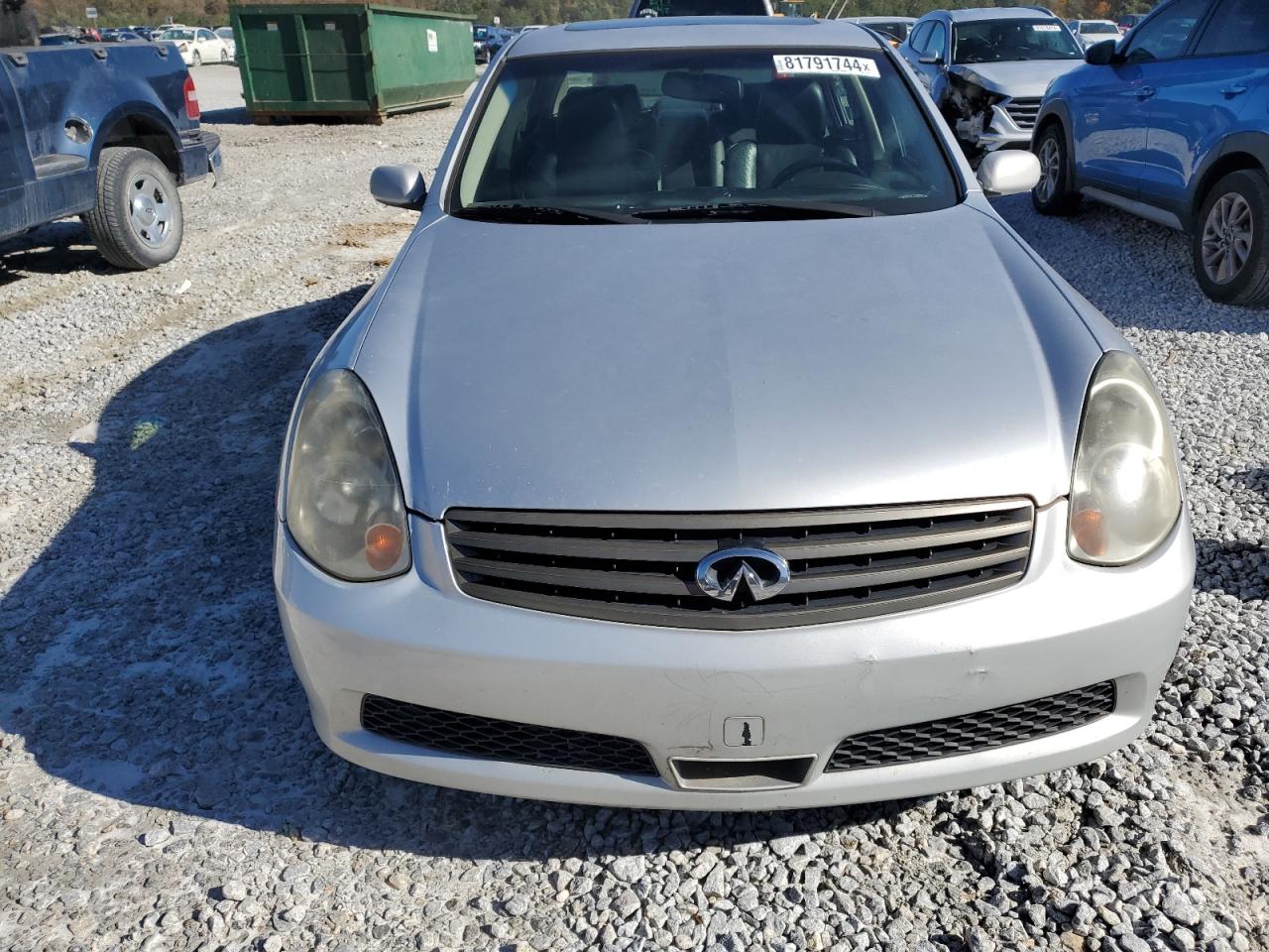 Lot #2993989344 2006 INFINITI G35