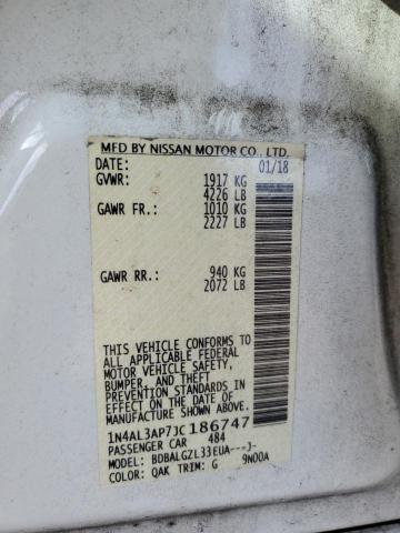 2018 NISSAN ALTIMA 2.5 - 1N4AL3AP7JC186747
