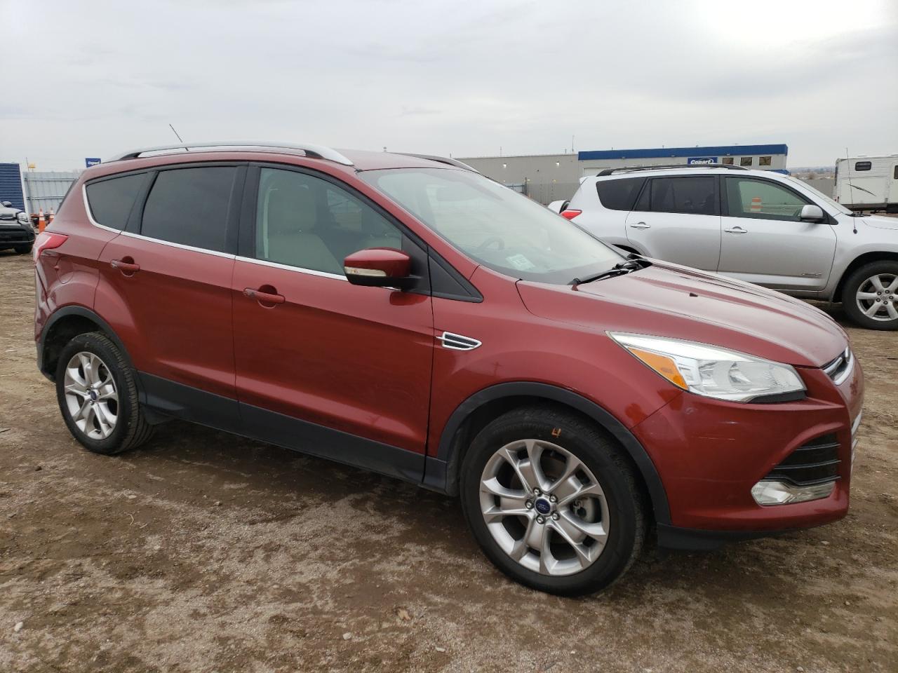 Lot #3024673628 2014 FORD ESCAPE TIT