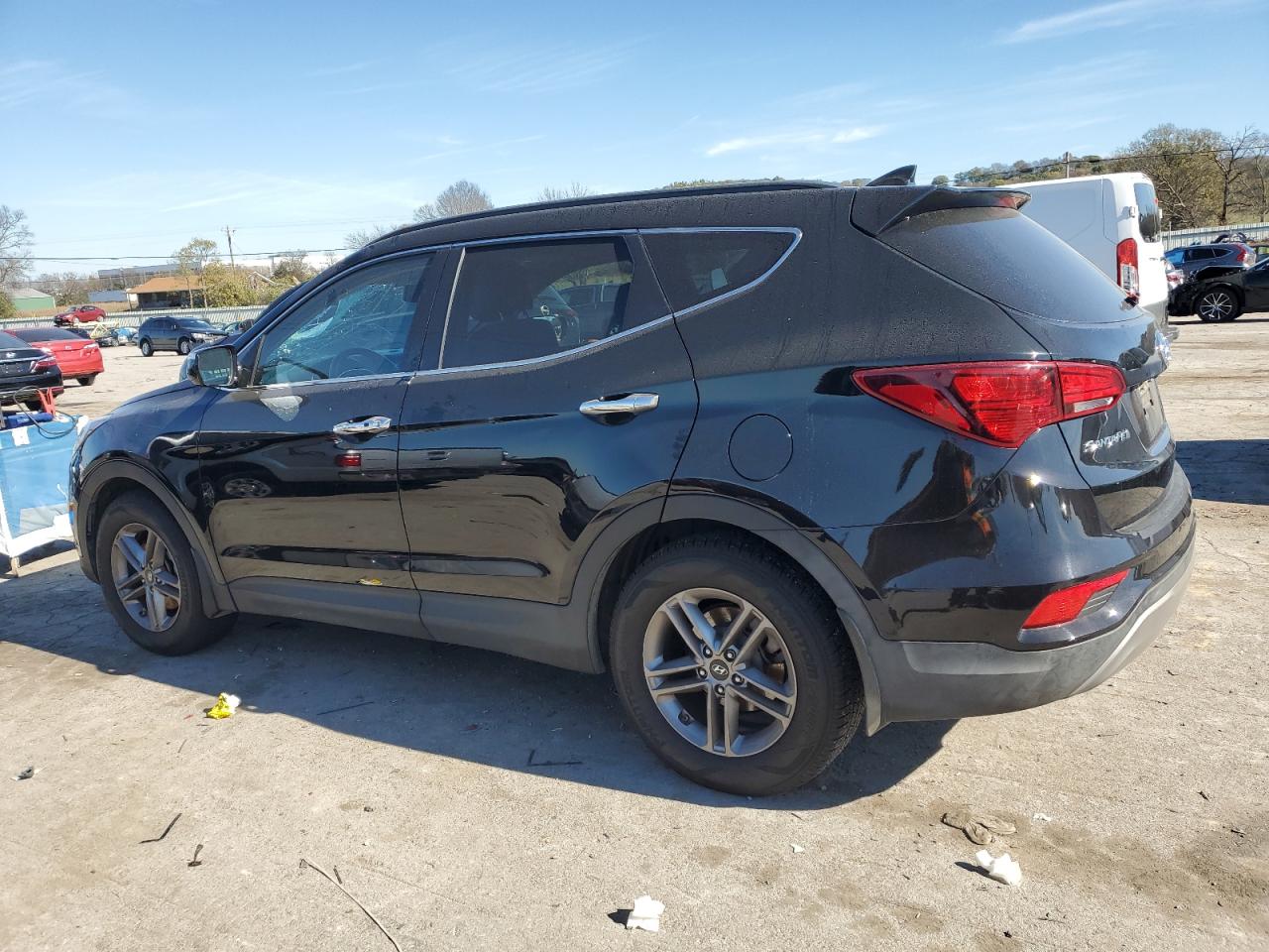 Lot #2986948904 2017 HYUNDAI SANTA FE S