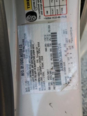 2016 LINCOLN ZEPHYR 3LNHM26126R617214