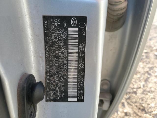 2015 TOYOTA PRIUS - JTDKN3DU8F0425841
