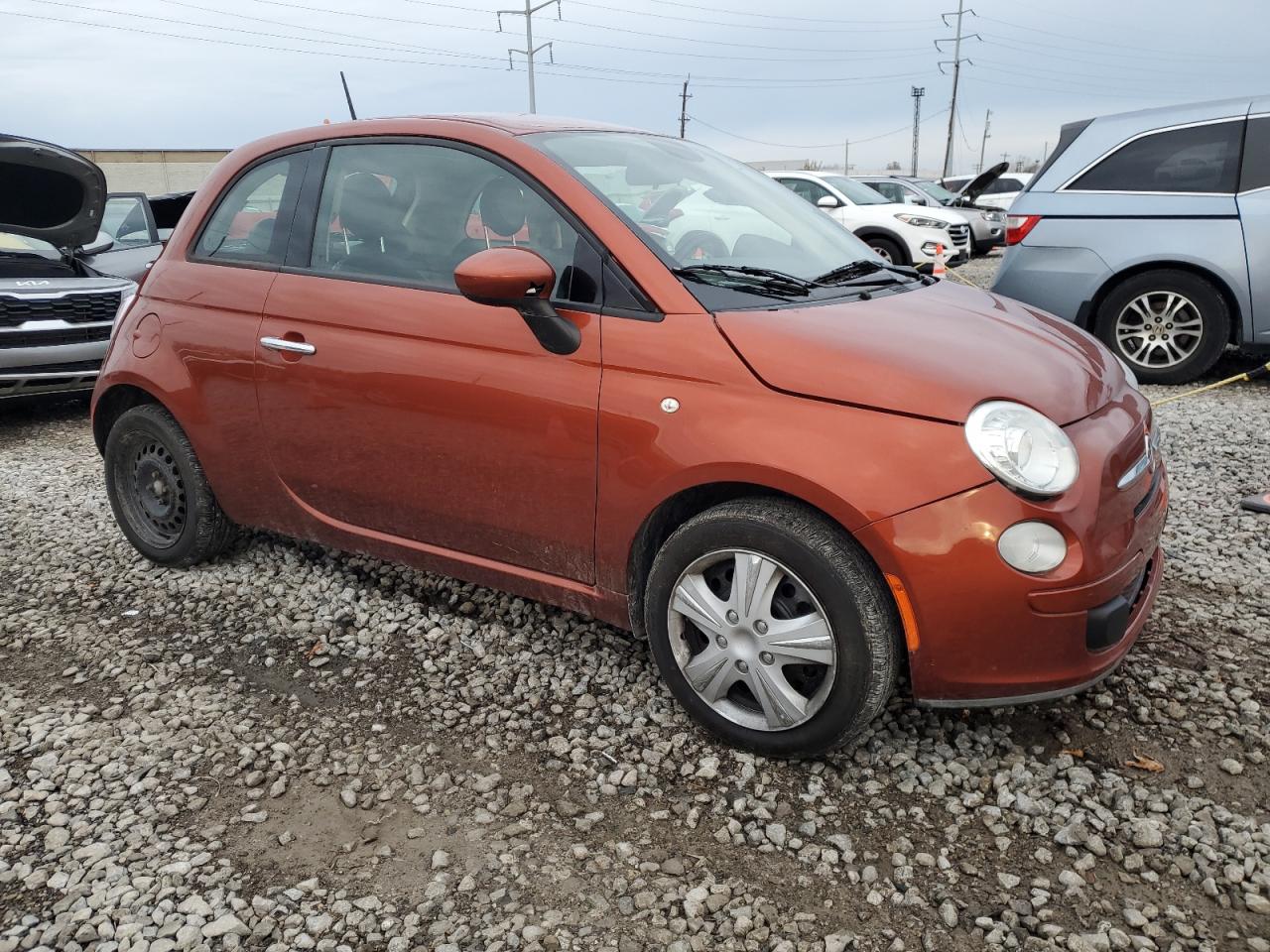 Lot #3009099510 2015 FIAT 500 POP