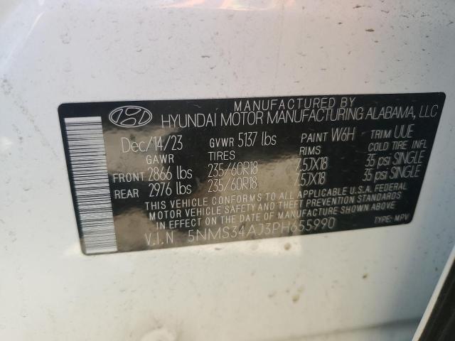 2023 HYUNDAI SANTA FE S - 5NMS34AJ3PH655990