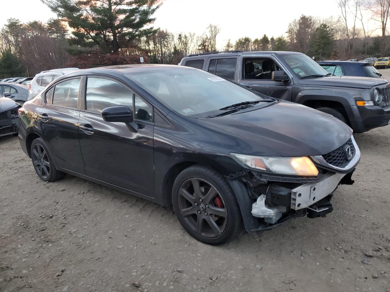 Lot #3033037993 2014 HONDA CIVIC LX