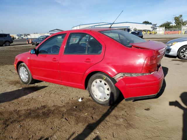 VOLKSWAGEN JETTA GLS 2002 red  gas 3VWSK69M22M041206 photo #3