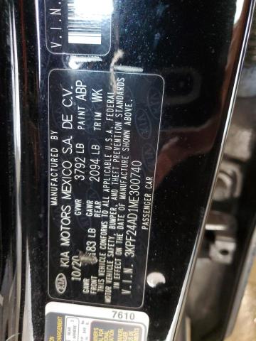 2021 KIA FORTE FE - 3KPF24AD1ME300740