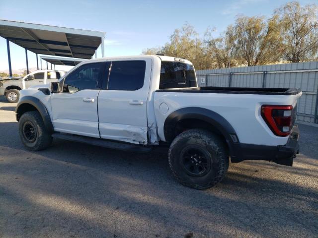 FORD F150 RAPTO 2022 white  gas 1FTFW1RG5NFB88274 photo #3