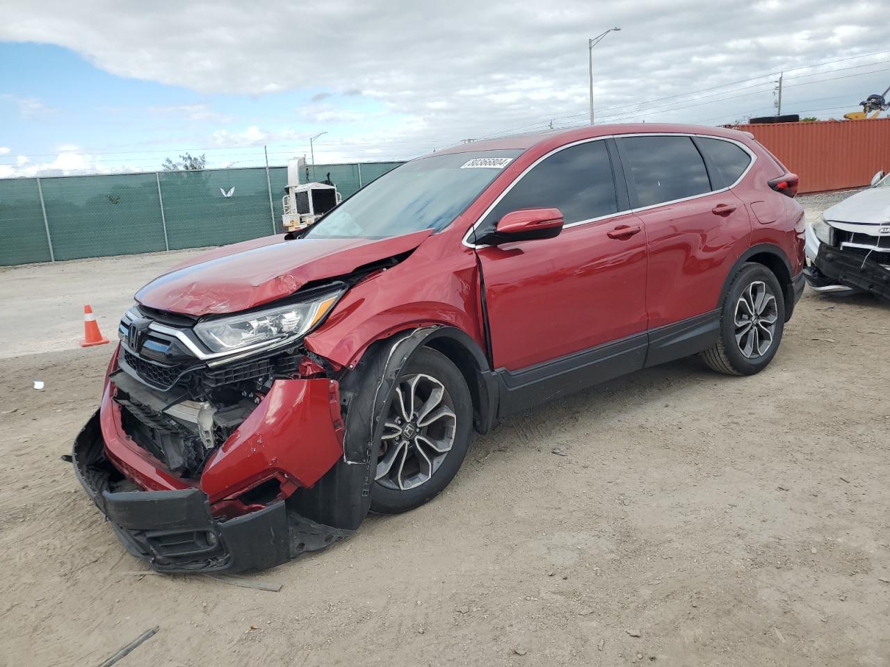 Lot #3030746099 2021 HONDA CR-V EX