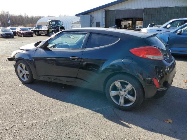 HYUNDAI VELOSTER 2012 black coupe 3d gas KMHTC6AD8CU020675 photo #3