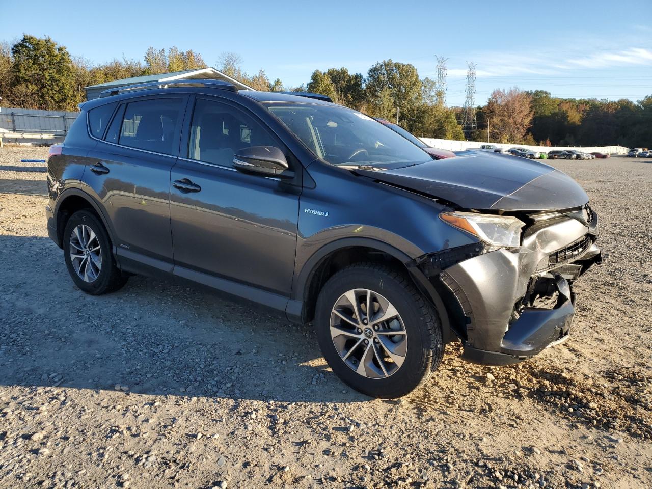 Lot #3027004797 2018 TOYOTA RAV4 HV LE