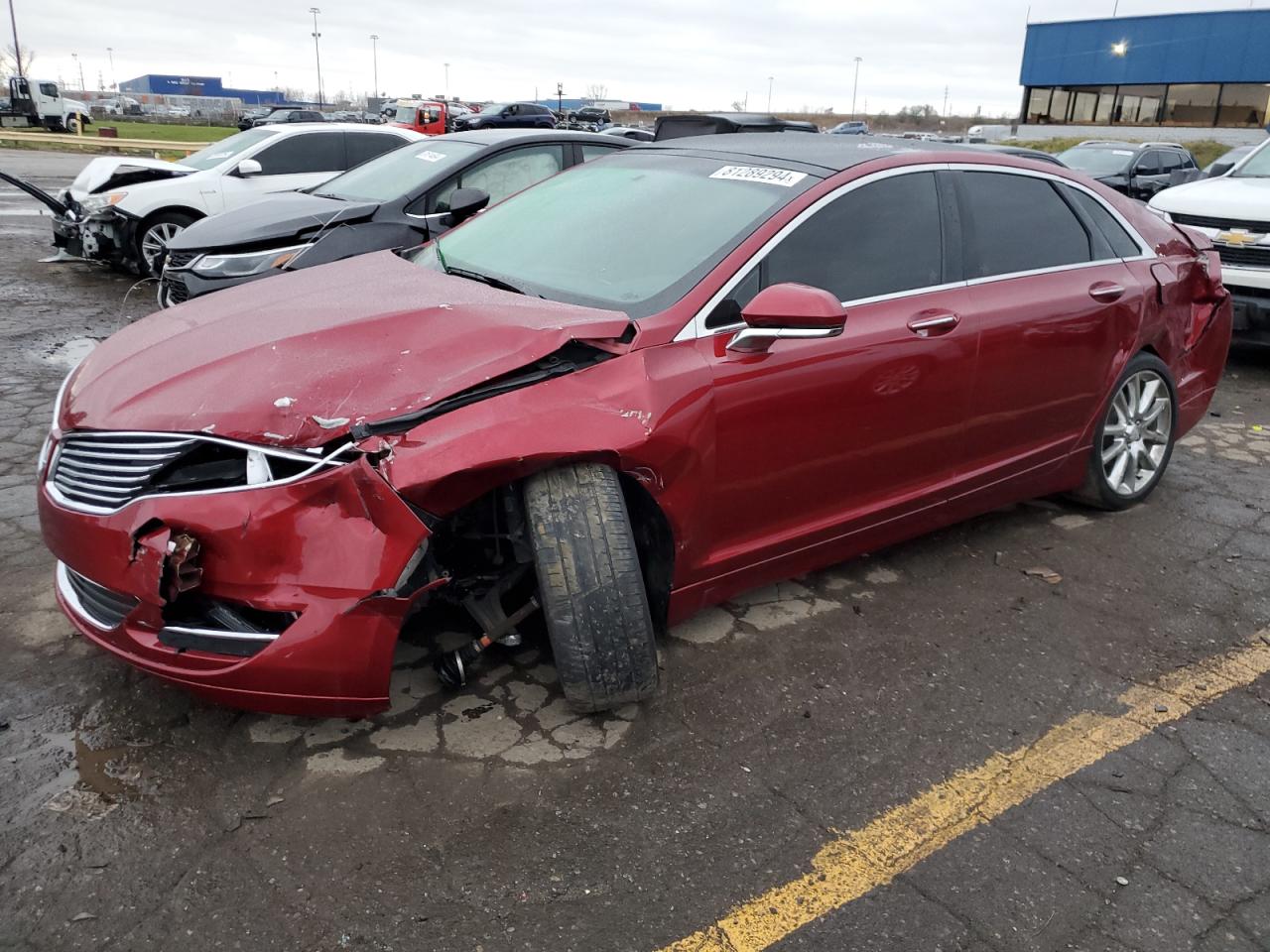  Salvage Lincoln MKZ