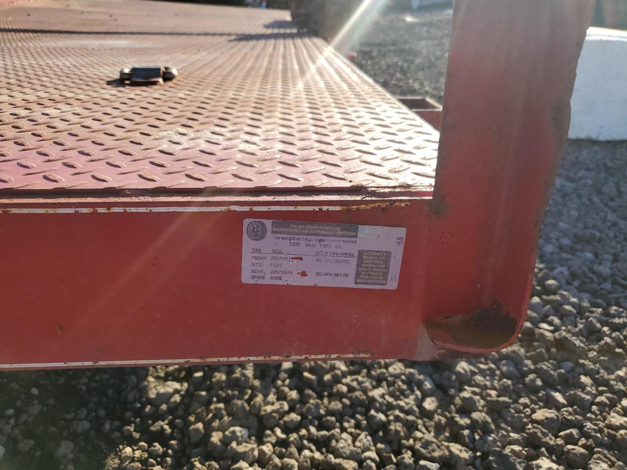 Lot #3026993795 2021 UTILITY TRAILER