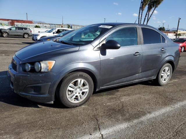 CHEVROLET SONIC LT 2013 gray sedan 4d gas 1G1JC5SB8D4131059 photo #1