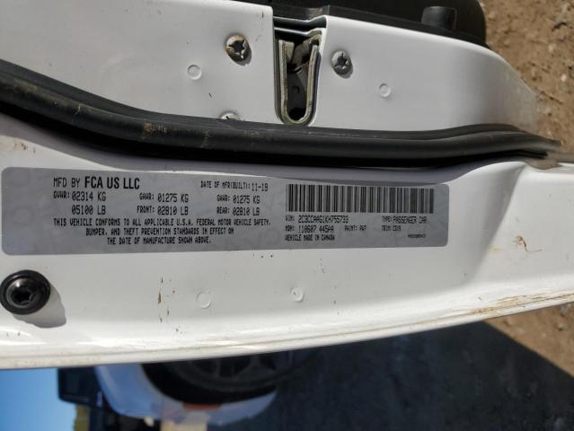 2019 CHRYSLER 300 TOURIN - 2C3CCAAG1KH755733