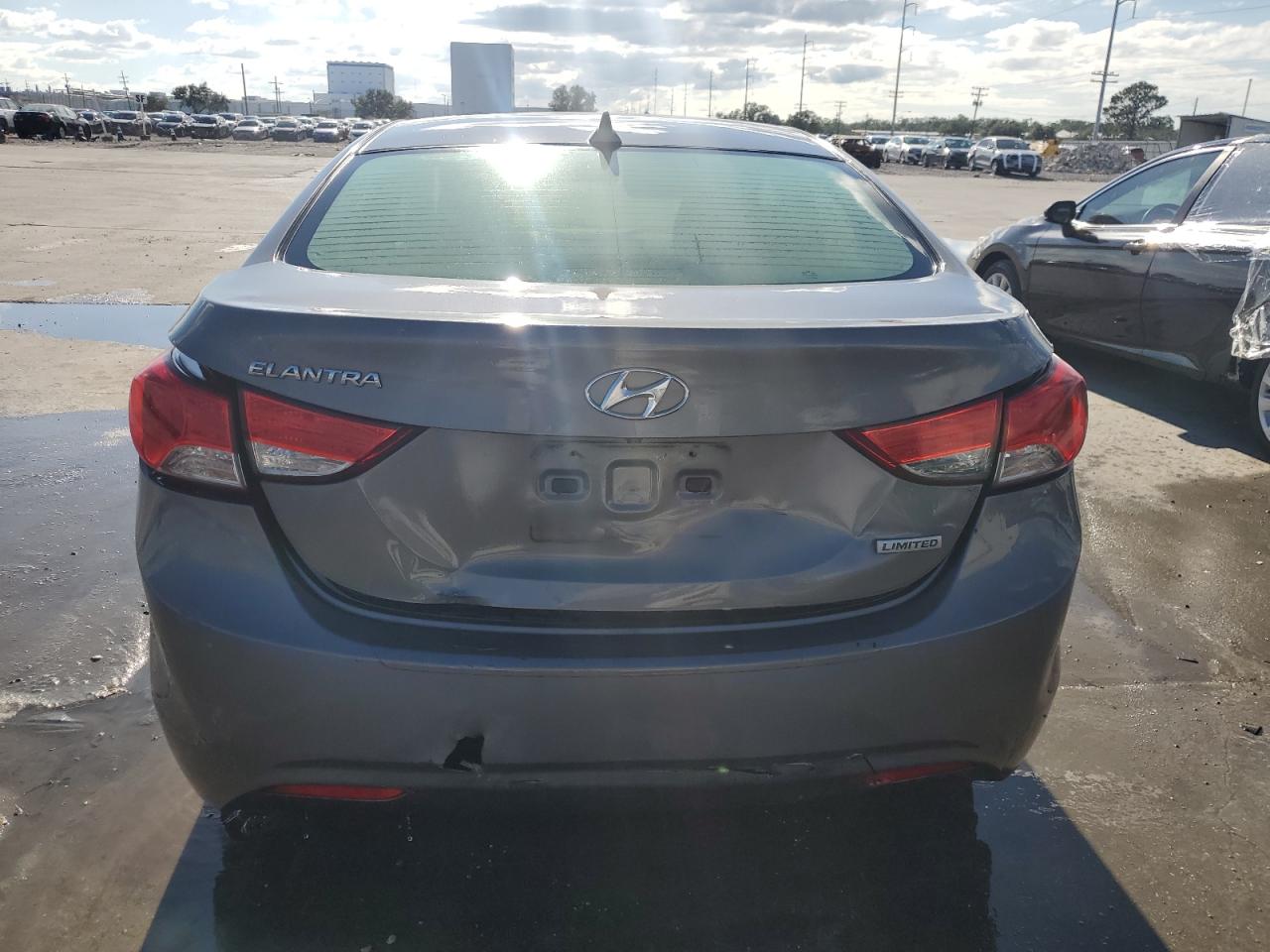 Lot #2972156151 2013 HYUNDAI ELANTRA GL