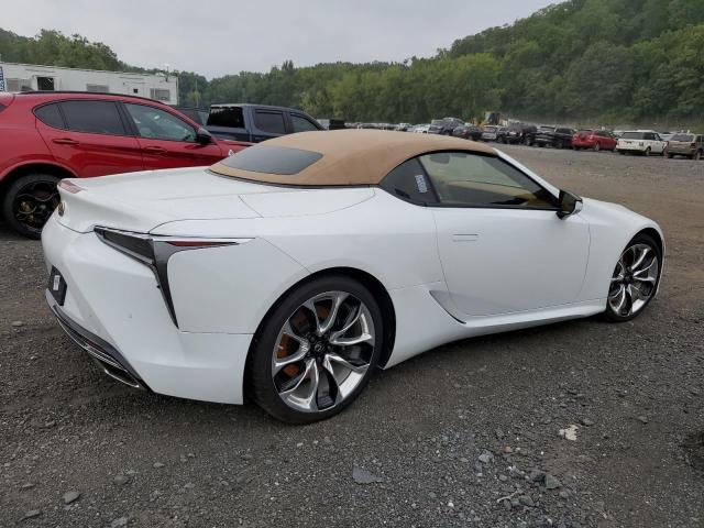 LEXUS LC 500 2021 white  gas JTHKPAAY9MA104399 photo #4