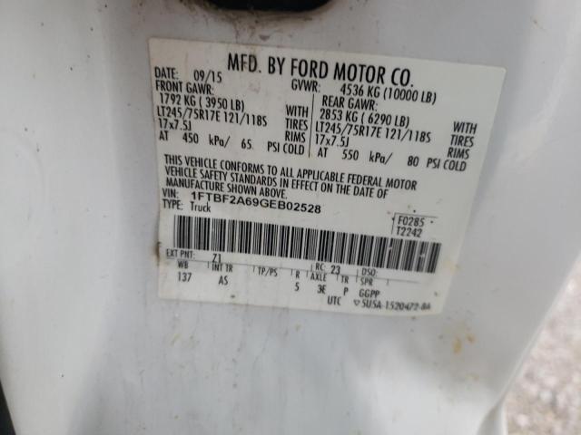 2016 FORD F250 SUPER - 1FTBF2A69GEB02528