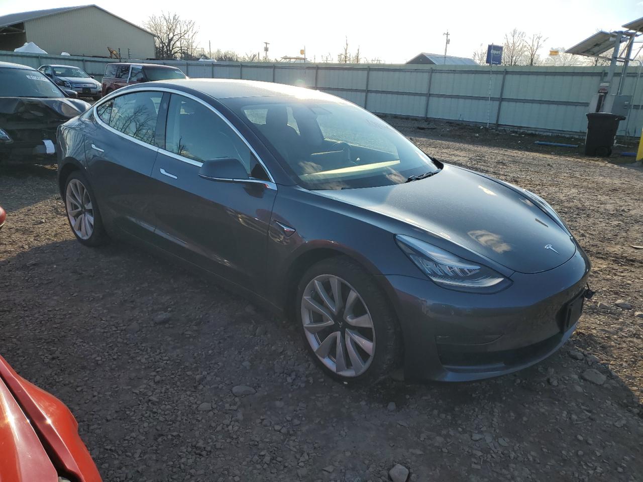 Lot #2996556659 2019 TESLA MODEL 3