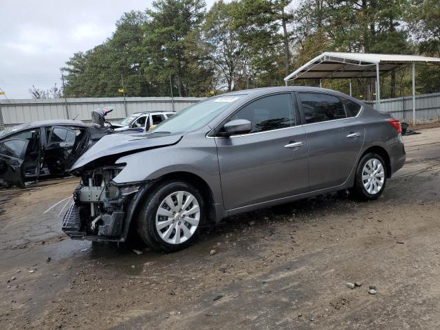 NISSAN SENTRA S 2019 gray  gas 3N1AB7AP9KY446226 photo #1