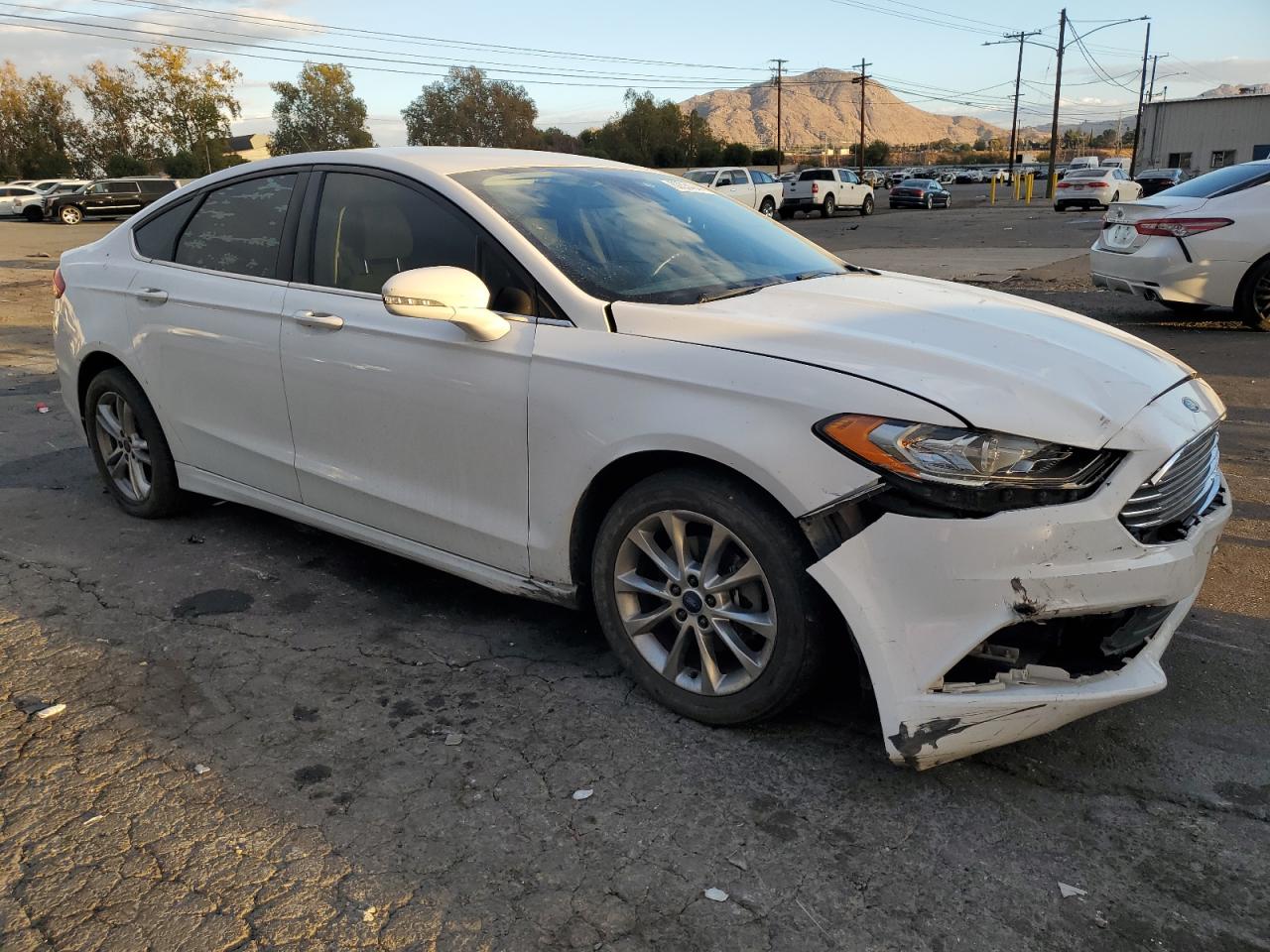 Lot #3028250784 2018 FORD FUSION SE